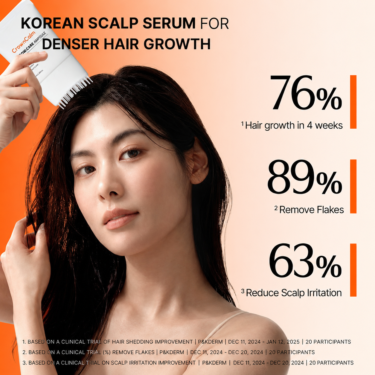 CrownCalm Hair Growth Scalp Ampoule